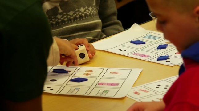 subitizing skills using subitizing cards